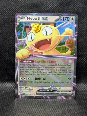 Pokémon TCG Perfect Order: Meowth EX 062/088 | eBay