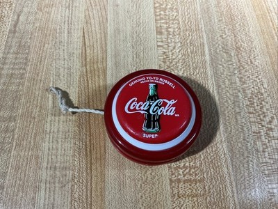 Vintage Coca-Cola Yo-Yo - Mexico Genuino Russell Super - Red Plastic Coke Toy
