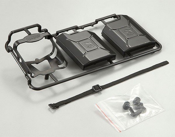 Killerbody RC Car Black Plastic Jerry Can Set