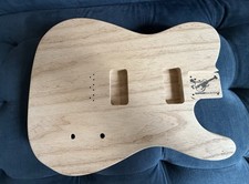 Unfinished Ash Telecaster Body - Routed For Fidelitron/Filtertron Type Pickups