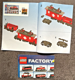 LEGO 10183 FACTORY SWISS CROCODILE ORIGINAL INSTRUCTIONS *EXCELLENT*👍