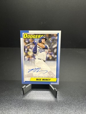 2025 Topps Series 1 - 1990 Topps Baseball Autographs Max Muncy #90A-MMU (AU)