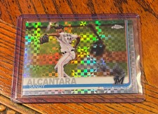 2019 Topps Chrome #119 Sandy Alcantara Xfractor