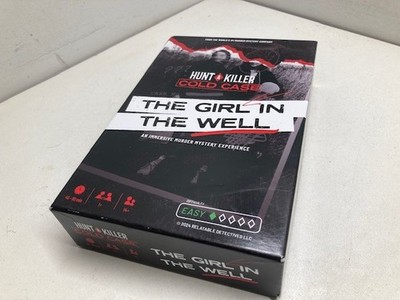 Hunt A Killer Cold Case The Girl in the Well Murder Mystery Game for Players