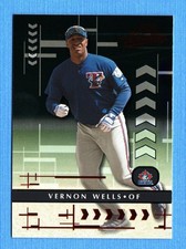 2001 Absolute Memorabilia #70 Vernon Wells Toronto Blue Jays