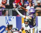 Justin Jefferson Autographed Minnesota Vikings 8x10 Photo with COA/Hologram