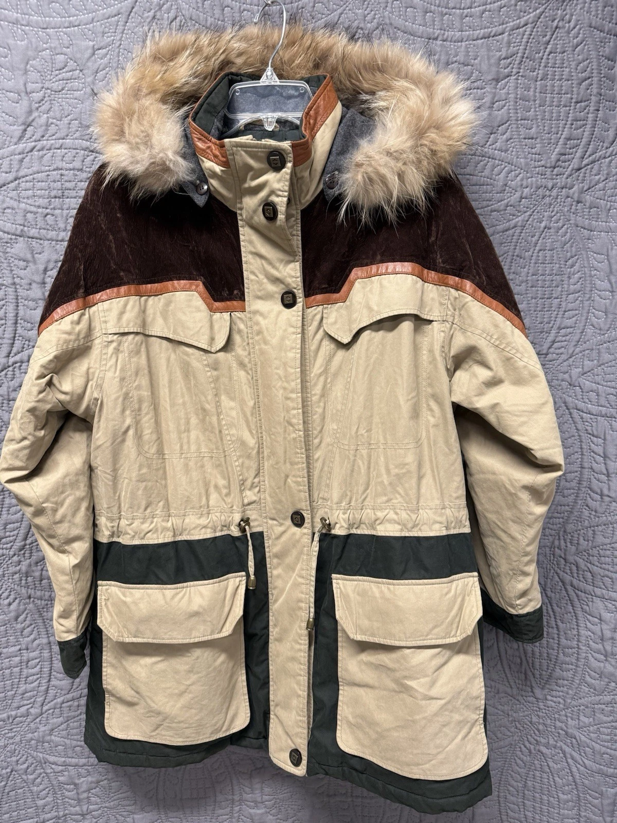 VTG J.Gallery Women’s Size M Runs Big Ski Hood Snow Jacket