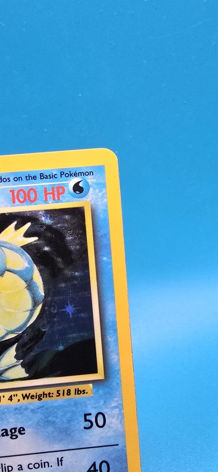Pokemon Gyarados Base Set 6/102 Holo Unlimited - Lightly Played Mp/B4 ...