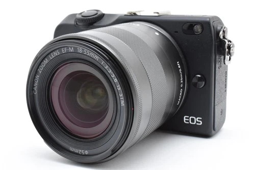 ▶︎[MINT] Canon EOS M2 18-55mm F3.5-5.6 Mirrorless Camera  From JAPAN