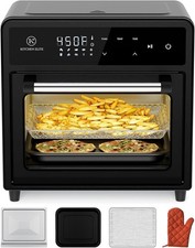 Air Fryer Toaster Oven Combo,10-in-1 12.6QT Compact Countertop Oven,9 Touch Scre