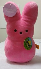 Peeps Pink Easter Bunny 9" New With Tag Plush Toy