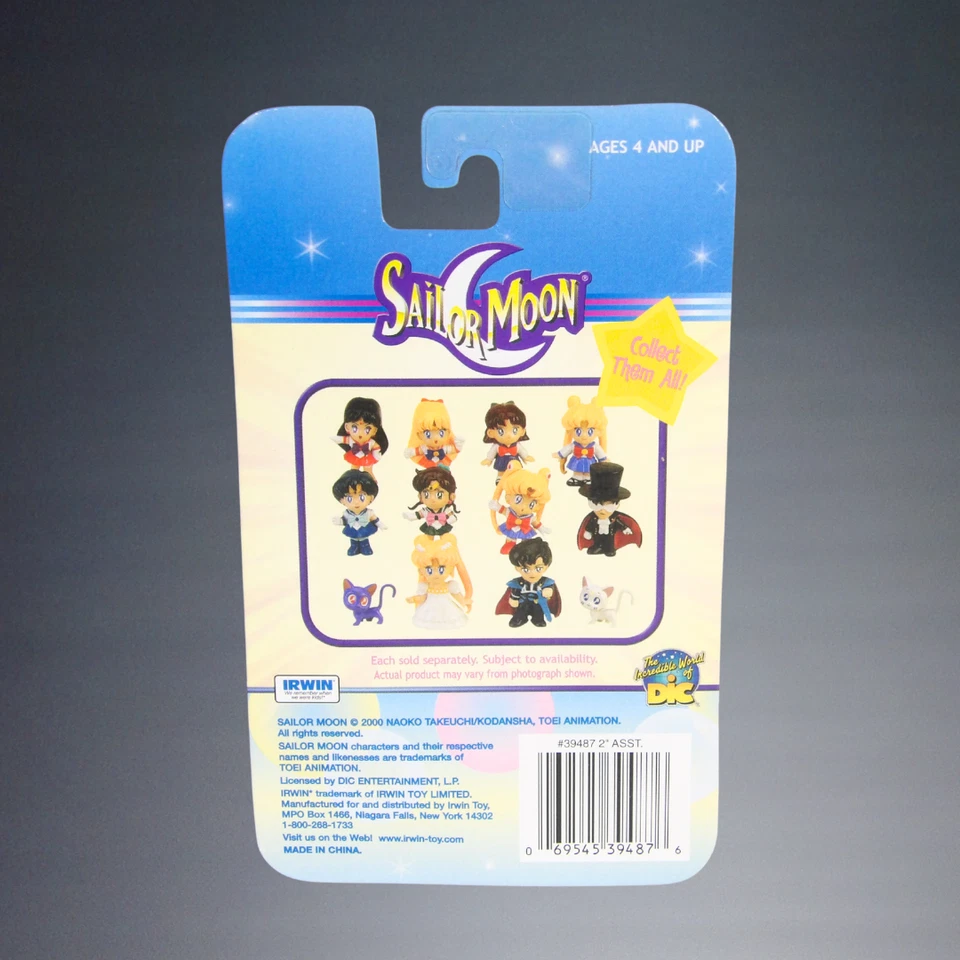 MINI FIGURA DE ACCIÓN DE ANIME VINTAGE 2000 IRWIN SAILOR MOON SAILOR MARS 2" #39487 Foto 3 de 3