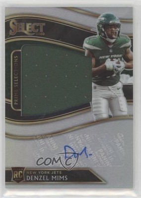 2020 Panini Select Prime Selections Signatures /49 Denzel Mims Auto 0ey4