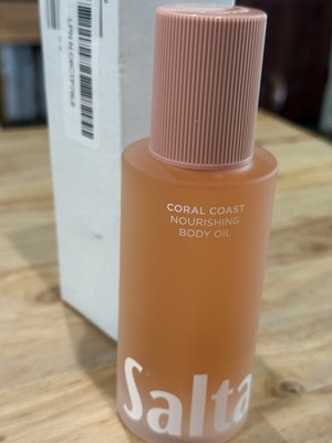 Saltair Nourishing Body Oil for Dewy Glowing Skin Coral Coast 4 fl oz - New