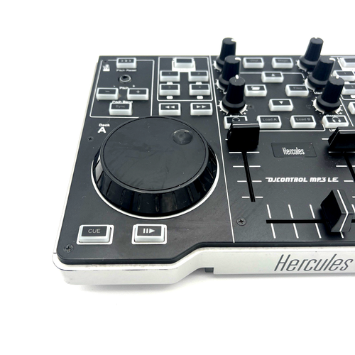 Hercules DJ Control MP3 LE DJ USB Powered Controller Tested w/cable - Untested - Picture 4 of 15