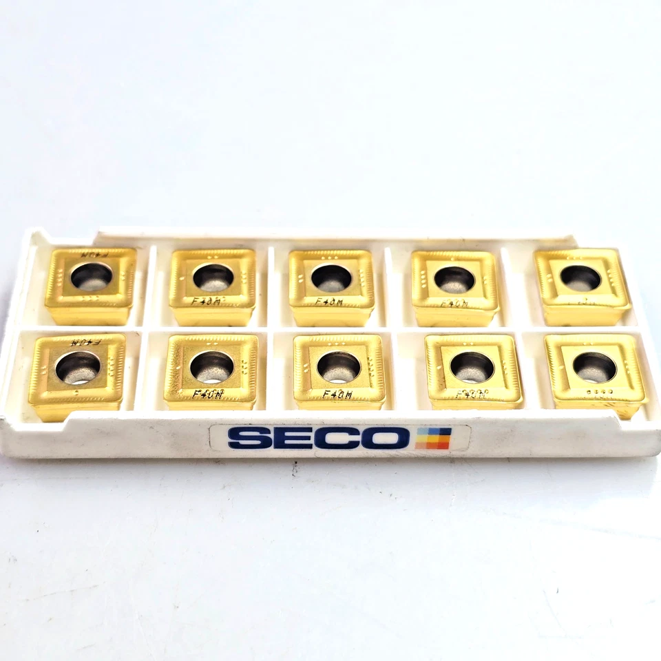SECO SONX 120508TR-ME08 F40M Carbide Milling Inserts (Box of 10) - Image 4 of 4