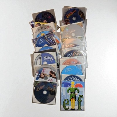 Kids / Family Movies   Lot of 34 DVDs   Disney / Pixar / WB   Only $1 Each!