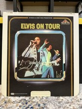 ELVIS ON TOUR - USED CED RCA SELECTAVISION VIDEO DISC