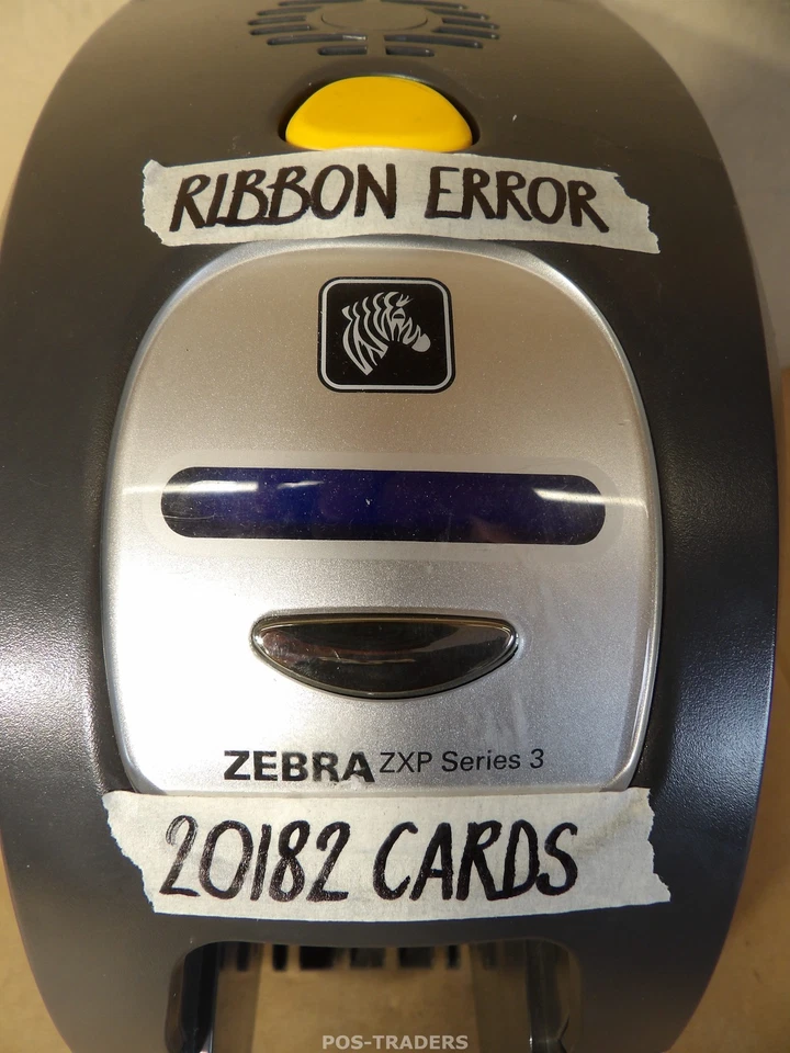 Zebra ZXP Series 3 Card Printer Z32-000C0200EM00 - 20182 CARDS / RIBBON ERROR - Bild 2 von 4