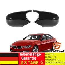 Spiegelkappen zum Austausch Passt für BMW E90 E91 E92 E93 LCI 09-13 KFZ Schwarz