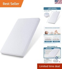 Baby Bassinet Mattress Pad Gel Memory Foam Breathable Cover Waterproof 41x29