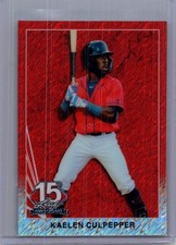 Kaelen Culpepper 2025 Leaf National NSCC Baseball 1/1 Pre Production Proof