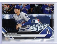 Shohei Ohtani Variation SP Topps Now Dodgers 2025 World Series Champion #WS-1SP