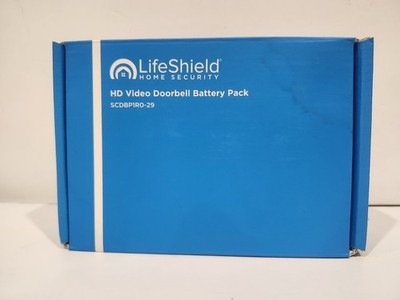 DIRECTV LifeSHIELD Home Security Doorbell Rechargable Battery Pack SCDBP1RO-29 