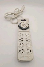 8 OUTLET PROTECTOR: SURGE TIMER Reset Pre-owned Extension Cord