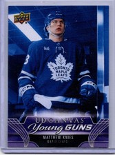 2023-24 Upper Deck Series 1 UD Canvas - Young Guns Young Guns Young Guns Matthew