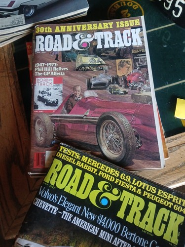 Road And Track 1977 Full Year Lot of 12 Magazines Porsche Ferrari Zephyr Cars - Picture 9 of 16