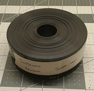 Superman Returns Trailer 35mm Scope Film Reel/Stock Head