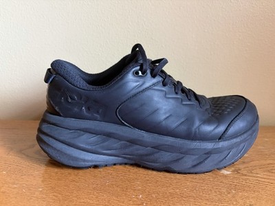 Hoka Bondi SR Triple Black Sneaker Woman Size 10.5