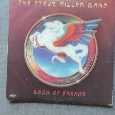 Steve Miller Band Book of Dreams LP Vinyl 12'' Capitol Rock SO-11630