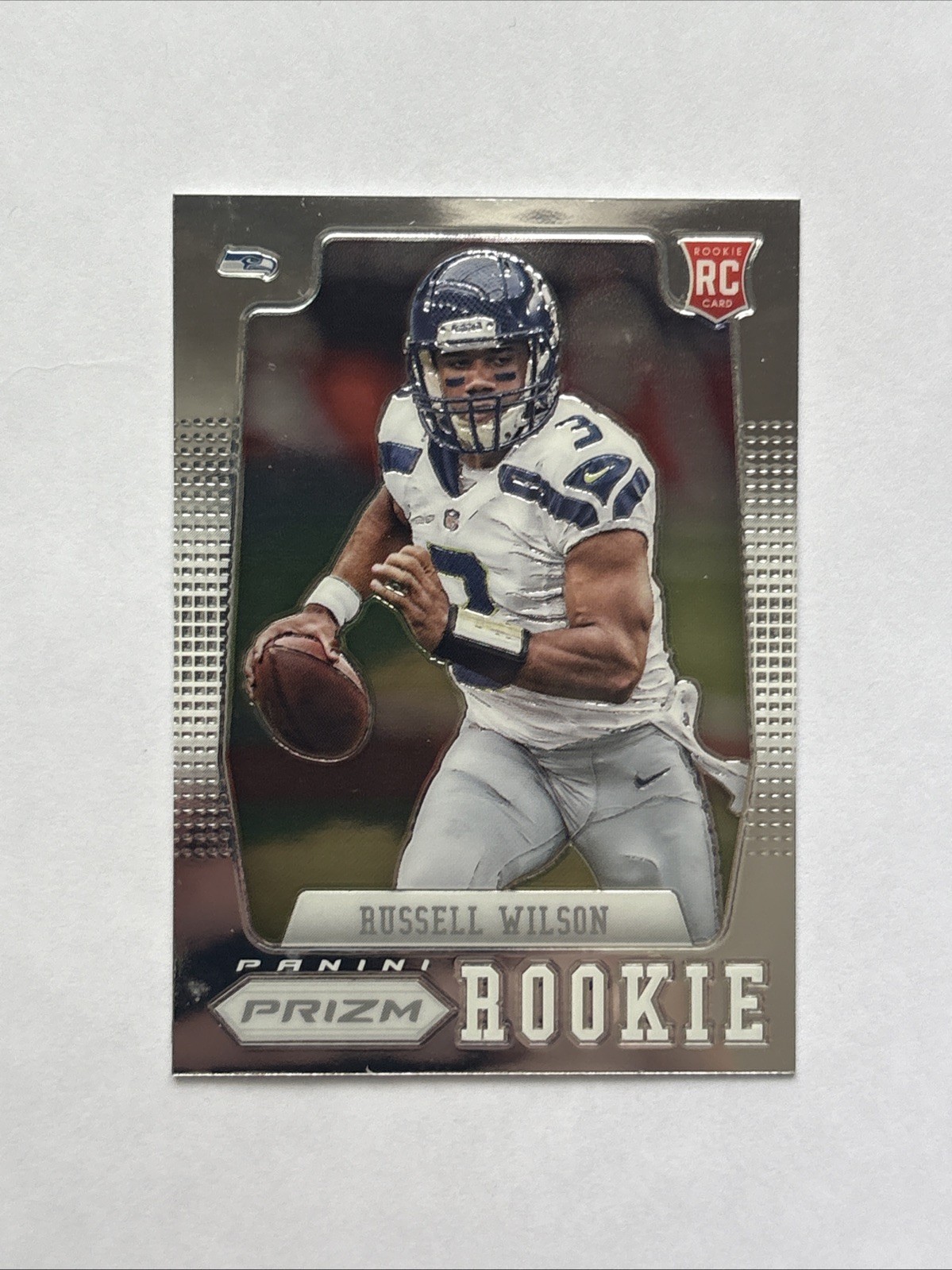 2012 Panini Prizm Russell Wilson RC #230 Seattle Seahawks Rookie Card