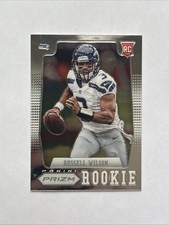 2012 Panini Prizm Russell Wilson RC #230 Seattle Seahawks Rookie Card. rookie card picture