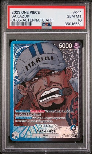 Sakazuki (Alternate Art) graded PSA 10 for sale on eBay