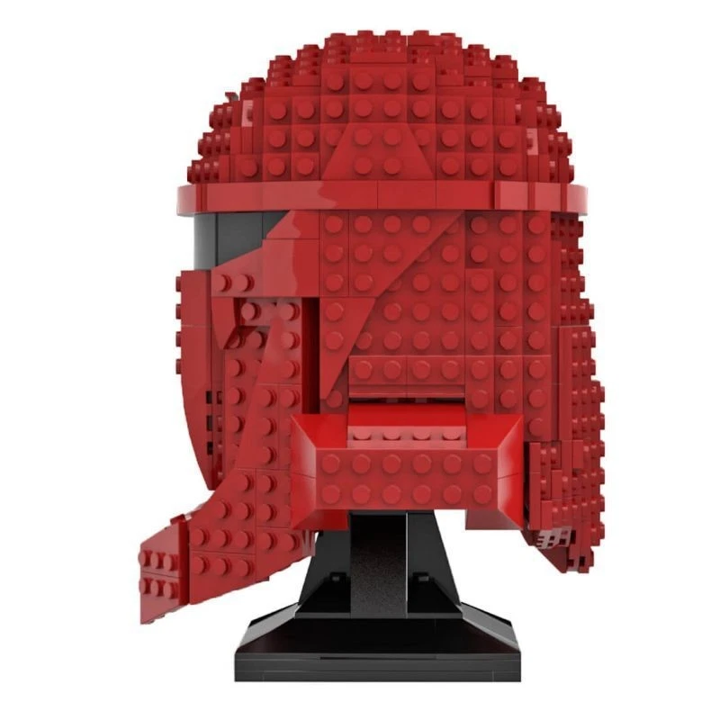 Moc 592PCS The Emperor's Royal Guard Imperial Royal Guard Helmet Building Block - Image 3 of 4