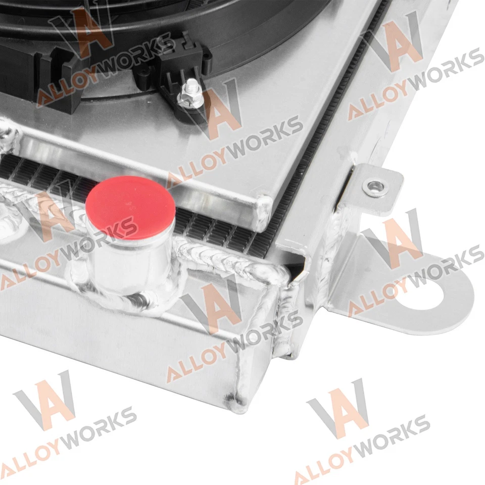 ASI 3 Row Radiator Shroud Fan For 98-2005 Toyota Land Cruiser HZJ105R HDJ100R MT Foto 2 de 4