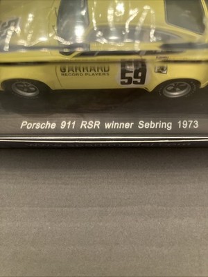 1/43 Spark 1973 Porsche RSR #59 Diecast Model Car NEW Winner of