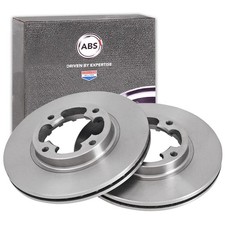 2x A.B.S. BREMSSCHEIBEN 212mm VORNE VORDERACHSE BREMSEN