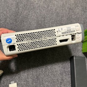 White Xbox 360 Console Bundle w/ OEM Cords & Controller 11 Games Tested