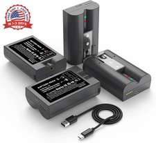 4 Pack 7200mAh High Endurance Replacement Battery for Ring-Doorbell 2/3/4/3plus,