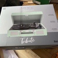 Mixx Tribute Vinyl Record Player & Bluetooth Suitcase Design New Boxed 