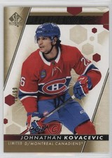 2022 SP Authentic Future Watch Limited Gold 10/99 Johnathan Kovacevic #168 4f5