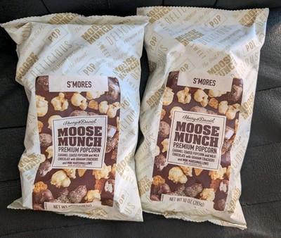 Moose Munch S'mores 2 PK 10 Oz 12/26 Premium Popcorn Harry & David Smores