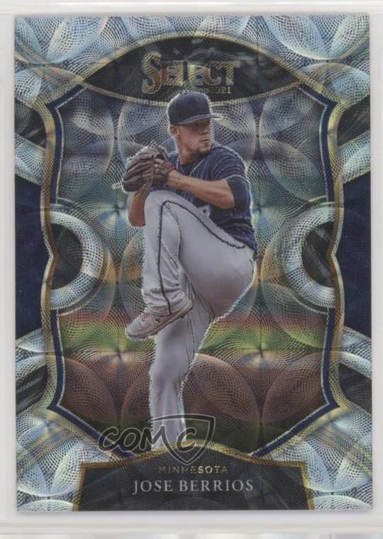 2021 Panini Select Concourse Scope Prizm Jose Berrios #44 0b3