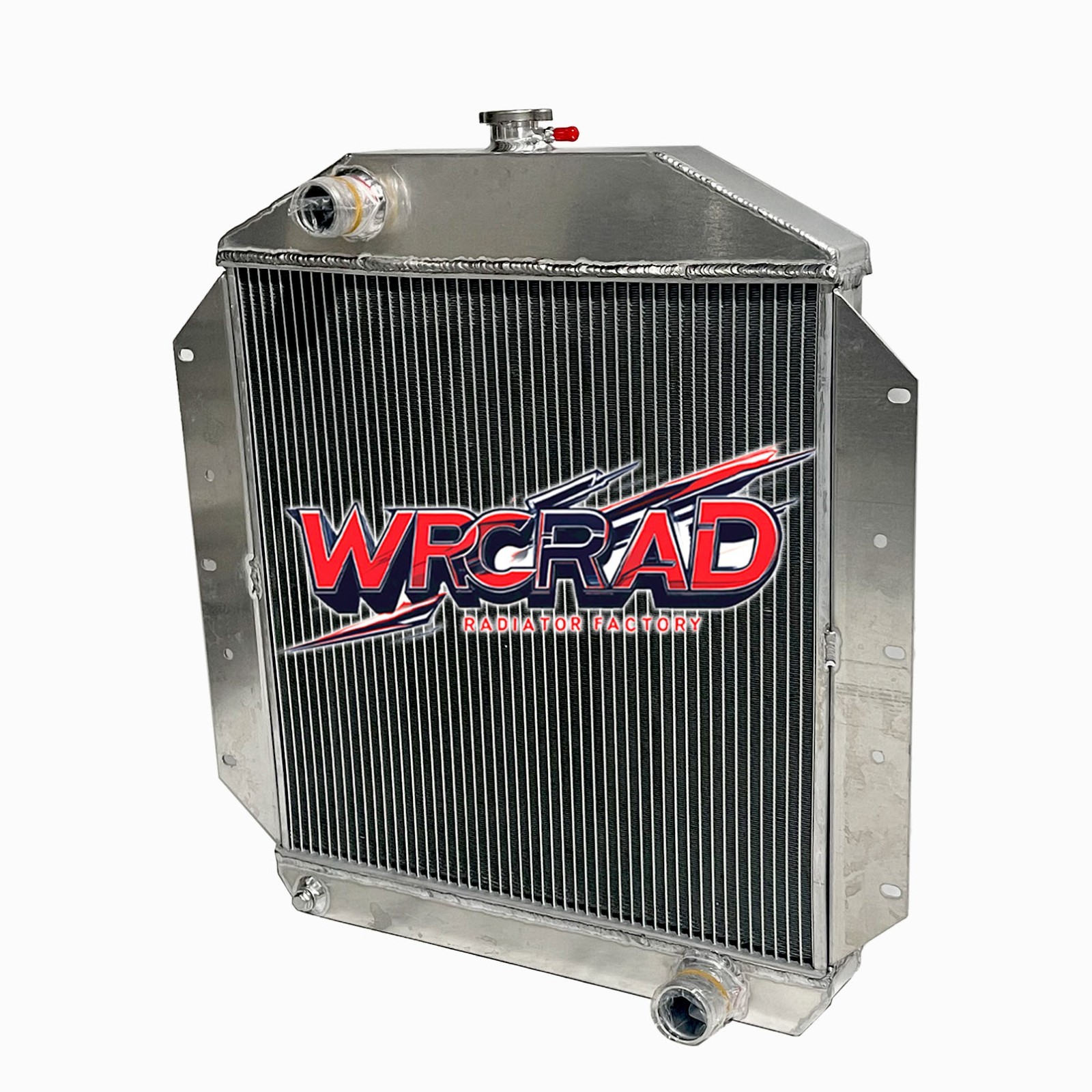 Aluminum Radiator for 1949 1950 1951 Ford Deluxe Custom 3.7L L6 Engine ...
