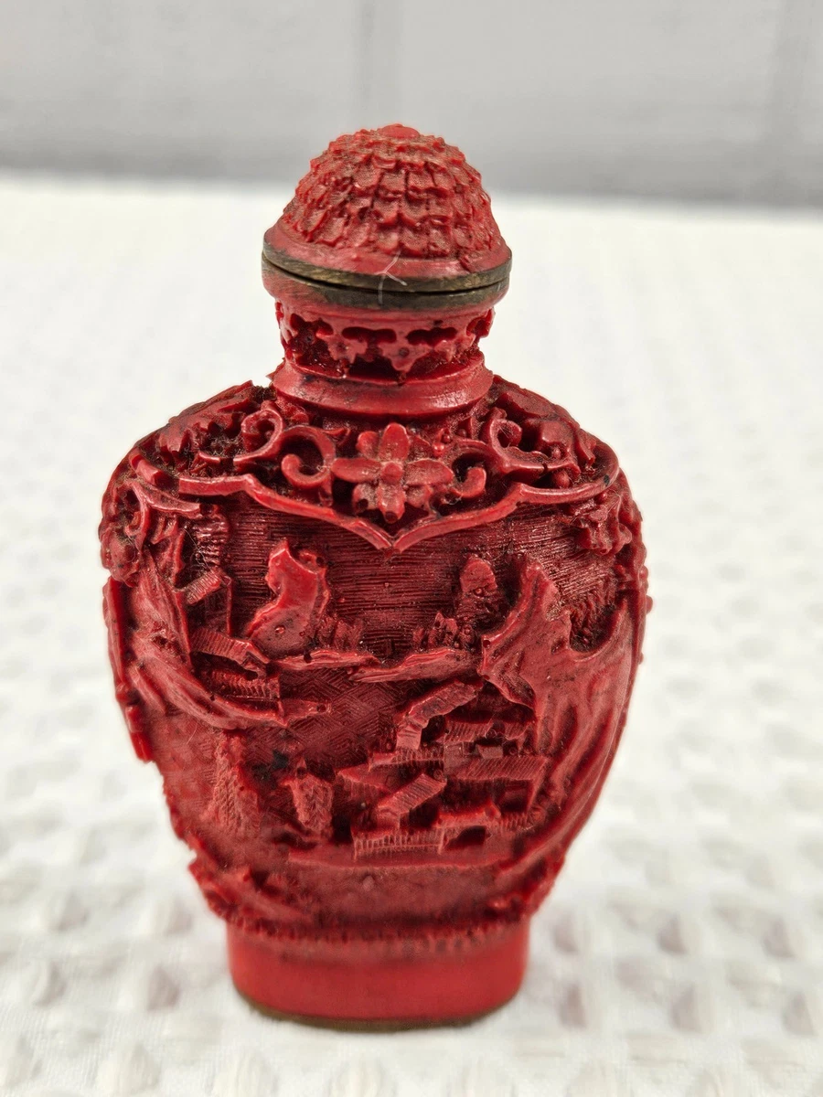 Red Antique Chinese Snuff Bottles for sale | eBay