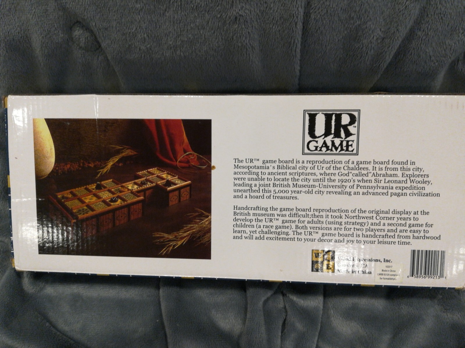 WE Games The Game of UR. Complete. Outer box is reshrinkwrapped | eBay
